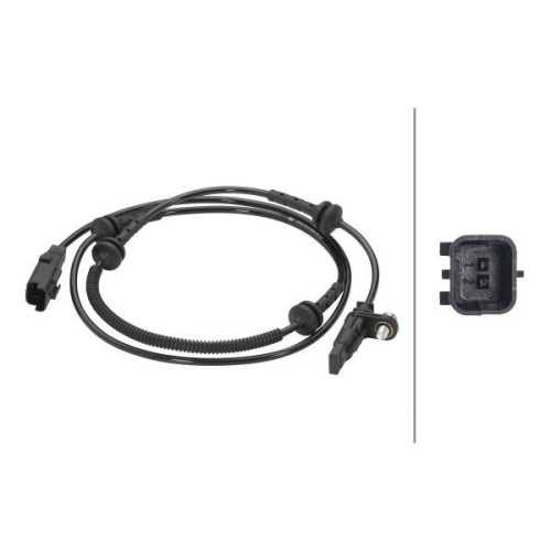 Sensor Raddrehzahl Hella 6PU 010 039-781 für Citroën Vorderachse