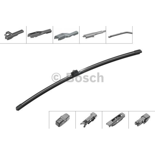 1 Wischblatt BOSCH 3397006836 Aerotwin Plus für, beifahrerseitig, fahrerseitig