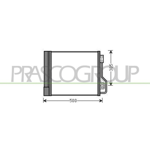 Kondensator Klimaanlage Prasco ME305C001 Prascoselection für Smart