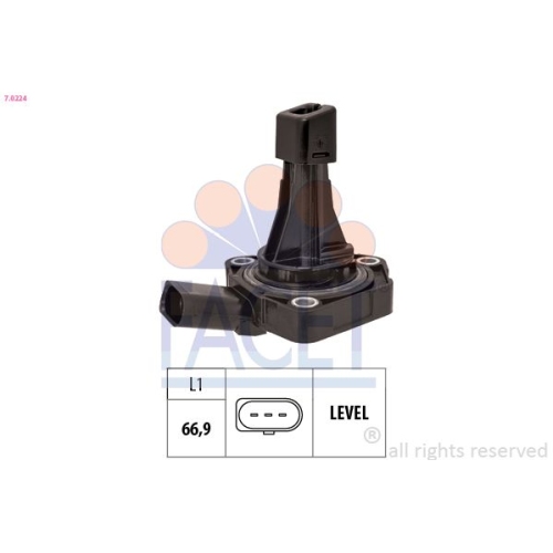 Sensor Motorölstand Facet 7.0224 Oe Equivalent für Audi Seat Skoda VW