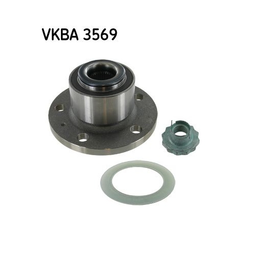 Radlagersatz Skf VKBA 3569 für Audi Seat Skoda VW Vorderachse