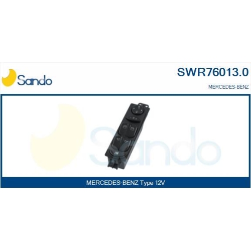 Switch Window Regulator Sando SWR76013.0 for Mercedes Benz Mercedes Benz