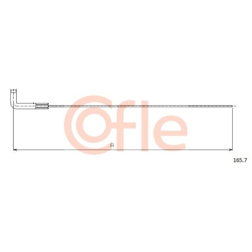 Starterzug Cofle 165.7 für Fiat