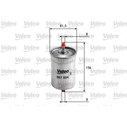 Kraftstofffilter Valeo 587004 für Alfa Romeo Audi Bmw Citroën Fiat Ford Honda VW