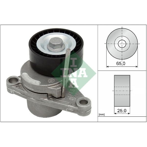 Belt Tensioner V Ribbed Belt Ina 534 0250 10 for Citroën Peugeot