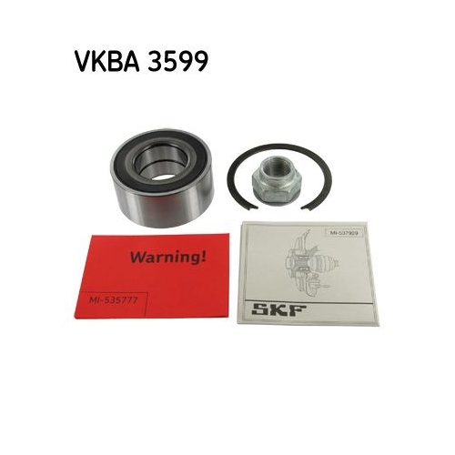 Radlagersatz Skf VKBA 3599 für Fiat Opel Vauxhall Hinterachse Vorderachse