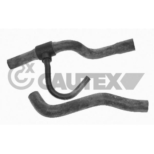 Schlauch Wärmetauscher (heizung) Cautex 751873 für Audi Seat VW