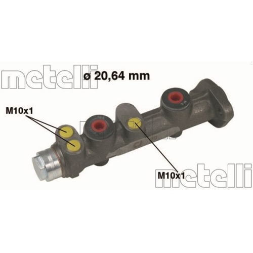 Hauptbremszylinder Metelli 05-0067 für Fiat