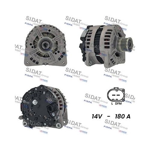 Generator Sidat A12BH0098A2 für Audi Seat Skoda VW Vag