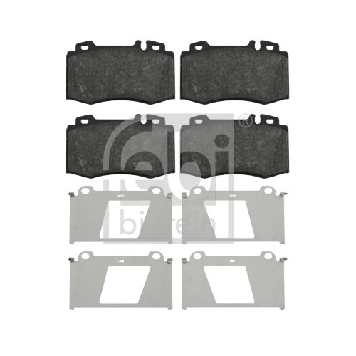 Bremsbelagsatz Scheibenbremse Febi Bilstein 16454 für Mercedes Benz Vorderachse