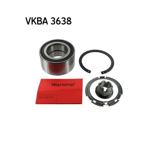 Radlagersatz Skf VKBA 3638 für Renault Vorderachse