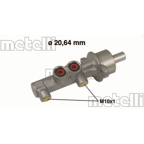 Hauptbremszylinder Metelli 05-0538 für Opel