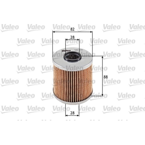 Ölfilter Valeo 586543 für Bmw Ford