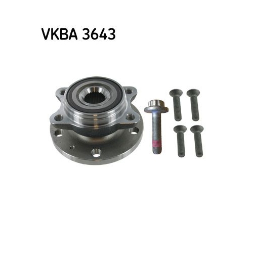 Radlagersatz Skf VKBA 3643 für Audi Seat Skoda VW Hinterachse Vorderachse