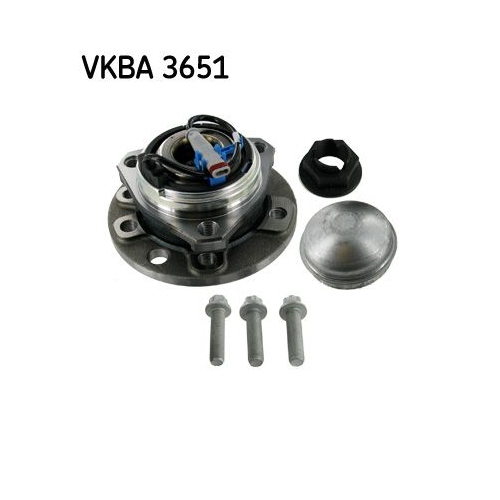 Radlagersatz Skf VKBA 3651 für Opel Vauxhall General Motors Vorderachse