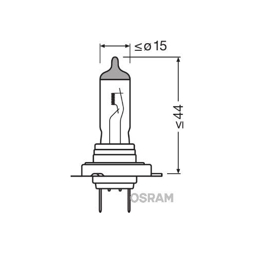 Glühlampe Fernscheinwerfer Osram 64215 Original für Jenbacher