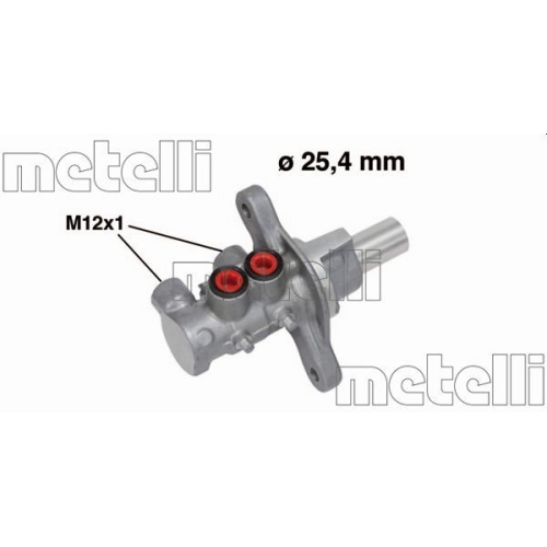 Hauptbremszylinder Metelli 05-0674 für Fiat Opel