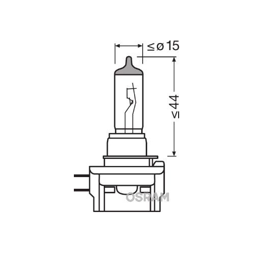 Glühlampe Fernscheinwerfer Osram 64241 Original für