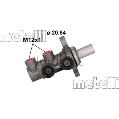 Hauptbremszylinder Metelli 05-0897 für Hyundai