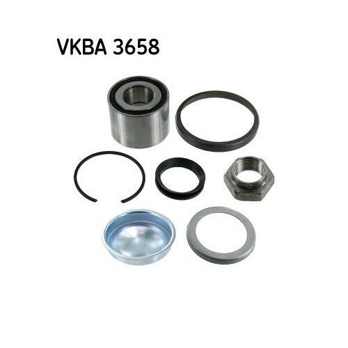 Radlagersatz Skf VKBA 3658 für Citroën Nissan Peugeot Renault Hinterachse