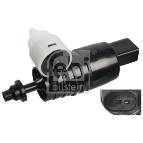 Waschwasserpumpe Scheibenreinigung Febi Bilstein 107463 für Bmw Mini