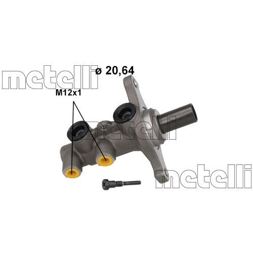 Hauptbremszylinder Metelli 05-1209 für Hyundai Kia