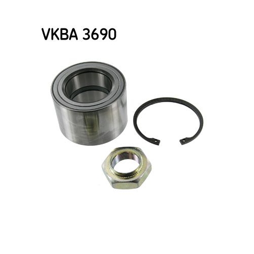 Radlagersatz Skf VKBA 3690 für Citroën Fiat Peugeot Vorderachse