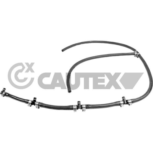 Schlauch Leckkraftstoff Cautex 760323 für Opel General Motors