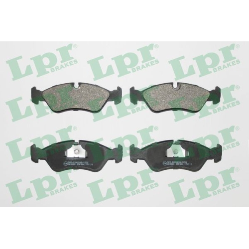 Bremsbelagsatz Scheibenbremse Lpr 05P304 für Opel Renault Vauxhall Daewoo