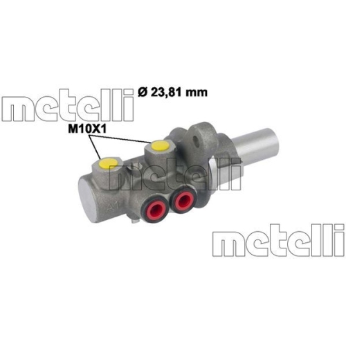 Hauptbremszylinder Metelli 05-0778 für Fiat Opel