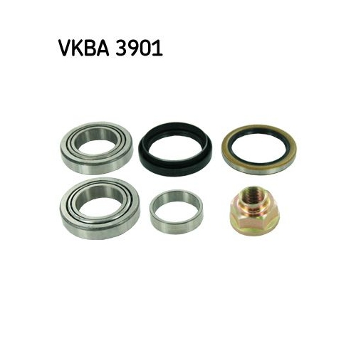 Radlagersatz Skf VKBA 3901 für Mercedes Benz Mercedes Benz Porsche Rover Saab VW