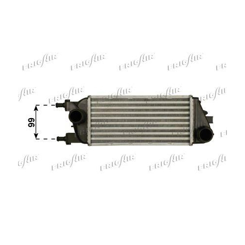 Ladeluftkühler Frigair 0704.3125 für Alfarome/fiat/lanci