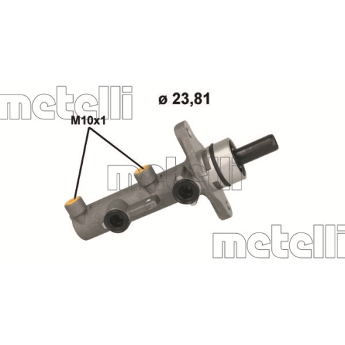 Hauptbremszylinder Metelli 05-1234 für Toyota