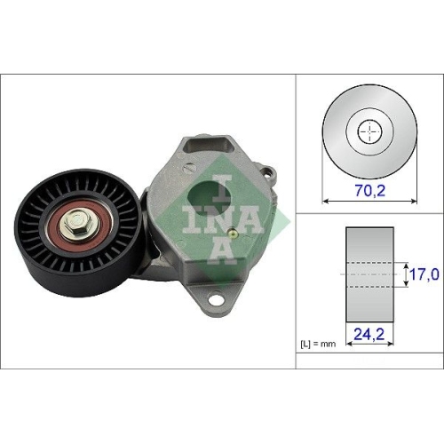 Riemenspanner Keilrippenriemen Ina 534 0409 10 für Toyota Lexus