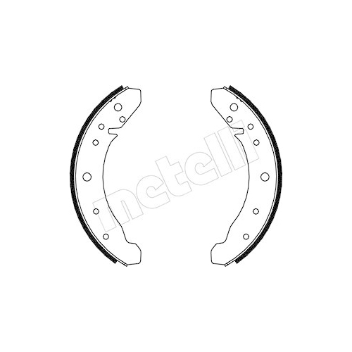 Bremsbackensatz Metelli 53-0457 für VW Vorderachse