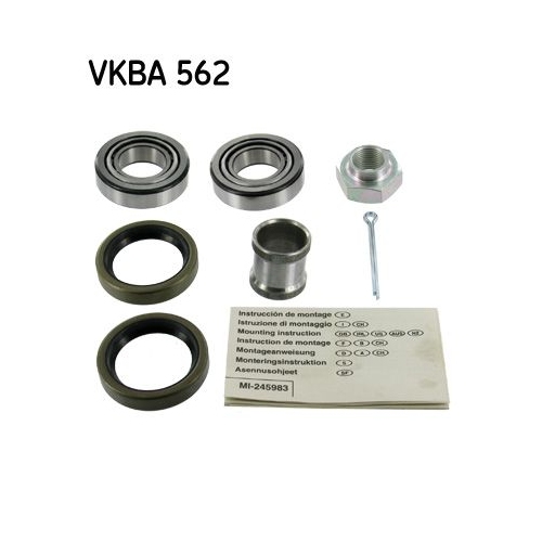 Radlagersatz Skf VKBA 562 für Fiat Hinterachse