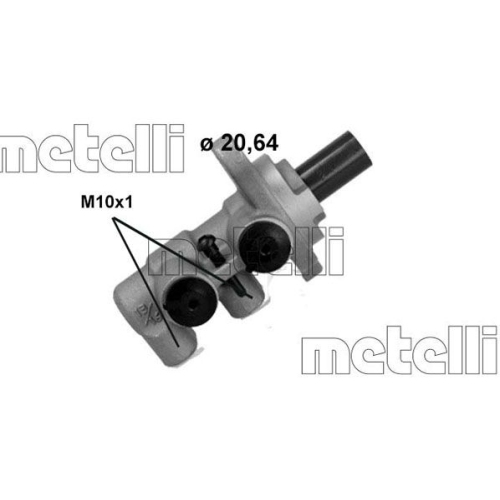 Hauptbremszylinder Metelli 05-1240 für Kia