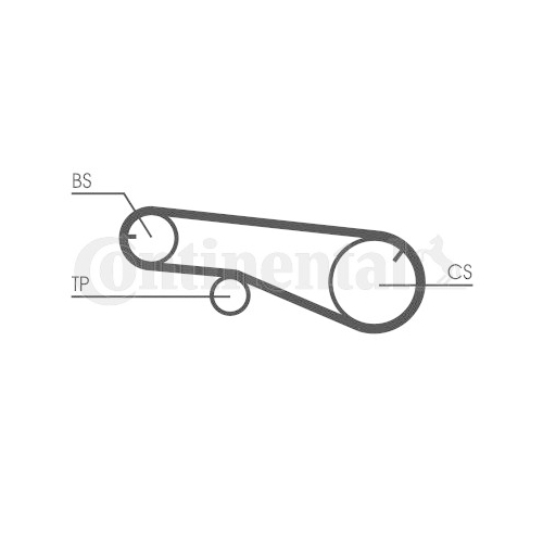 Zahnriemen Continental Ctam CT1109 für Mitsubishi Hyundai Kia