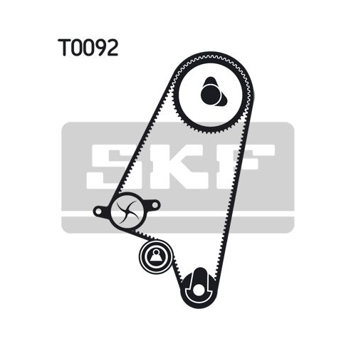 Zahnriemensatz Skf VKMA 05121 für Opel Vauxhall Daewoo