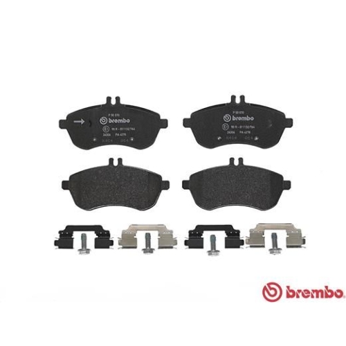 Bremsbelagsatz Scheibenbremse Brembo P50070 Prime Line für Mercedes Benz