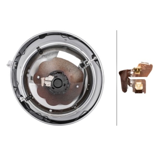 Hauptscheinwerfer Hella 1A8 001 149-011 für Audi VW Links Rechts