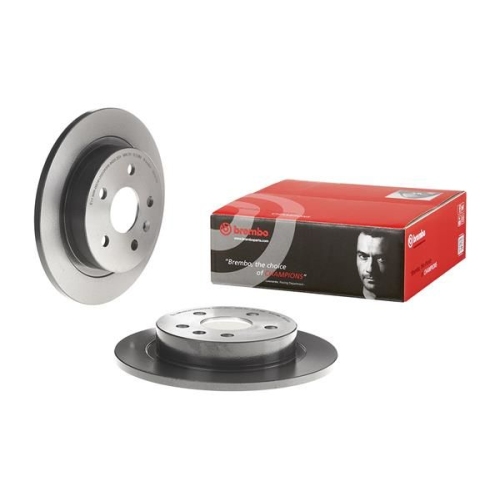 2X Brembo Bremsscheibe Prime Line - Uv Coated für Opel Saab Vauxhall