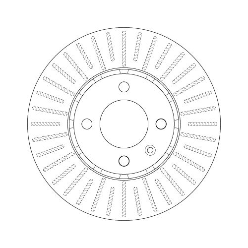 TRW 2X Bremsscheibe Vorderachse für Seat Skoda VW