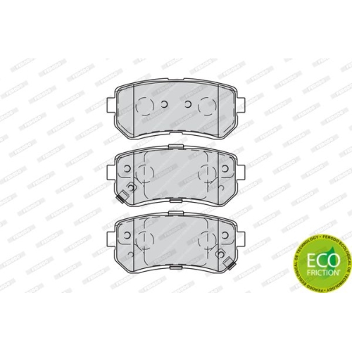 Brake Pad Set Disc Brake Ferodo FDB4235 Premier Eco Friction for Hyundai Kia