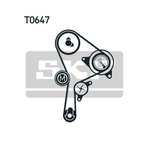 Zahnriemensatz Skf VKMA 06129 für Nissan Renault Suzuki