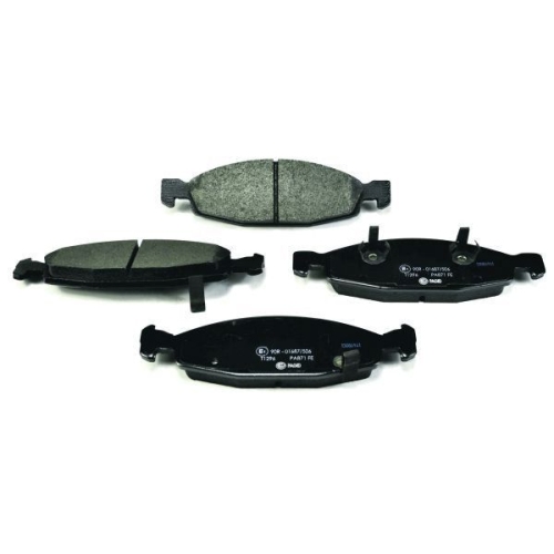 Bremsbelagsatz Scheibenbremse Hella Pagid 8DB 355 009-881 für Chrysler Jeep