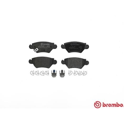 Bremsbelagsatz Scheibenbremse Brembo P59031 Prime Line für Opel Vauxhall