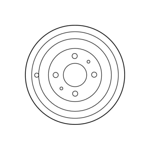 Bremstrommel Trw DB4202 für Alfa Romeo Fiat Lancia Hinterachse