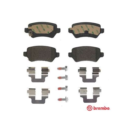 Bremsbelagsatz Scheibenbremse Brembo P59038 Prime Line für Opel Vauxhall Kia