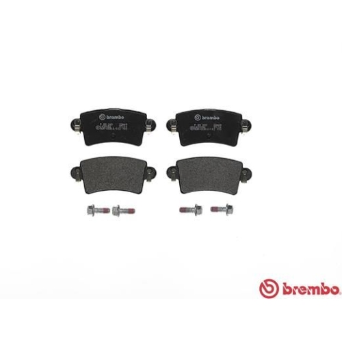 Bremsbelagsatz Scheibenbremse Brembo P59040 Prime Line für Nissan Opel Renault